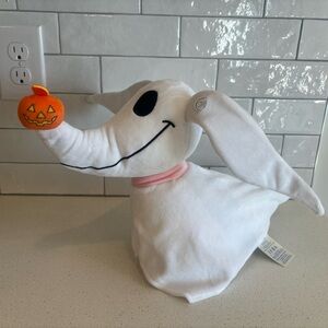 NEW Build a Bear Workshop Disney Nightmare Before Christmas Zero Ghost Dog Plush